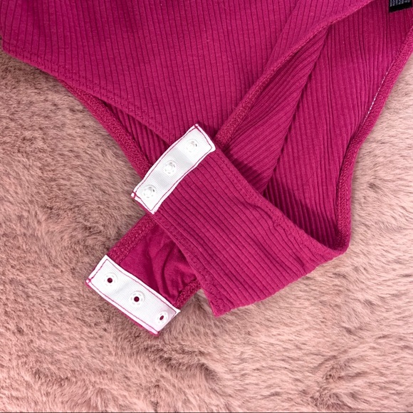 OU Ribbed Racerback Bodysuit - Picture 5 of 5